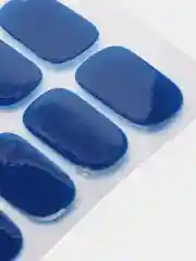 Лазурный лаковые полоски  маникюр топ лак лаковые наклейки для ногтей слайдер для педикюра