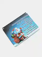 Новогодняя коробка для подарка с пожеланием/подарочные коробки