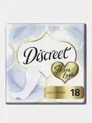 Прокладки женские гигиенические Discreet Skin Love Multiform Single, на каждый день, 18 шт