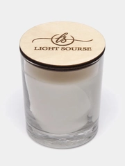 Свеча ароматическая LIGHT SOURSE в стакане 190 мл / 250 мл, аромат на выбор