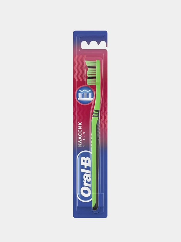 Зубная щетка Oral-B 3-Effect "Классик", средней жесткости, 1 штука