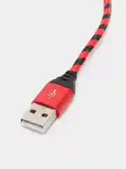 Красный 3 МЕТРА Быстрая зарядка 3А Кабель USB iPhone зарядник провод шнур