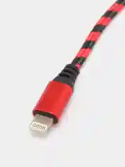 Красный 3 МЕТРА Быстрая зарядка 3А Кабель USB iPhone зарядник провод шнур