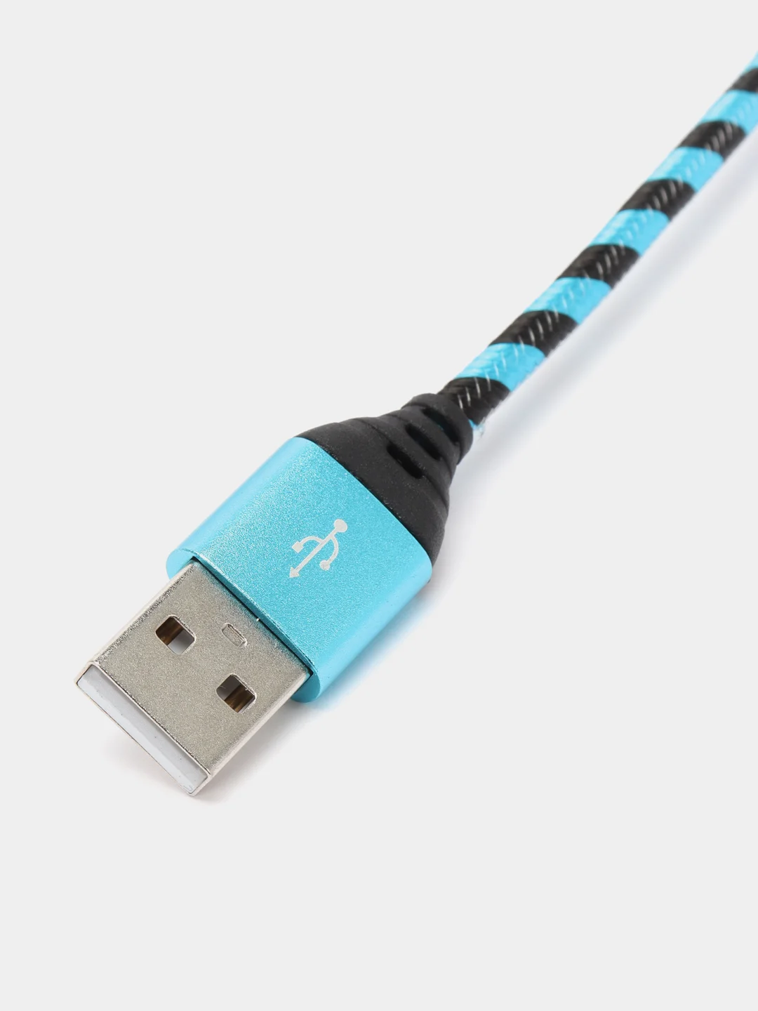 Синий 3 МЕТРА Быстрая зарядка 3А Кабель USB iPhone зарядник провод шнур
