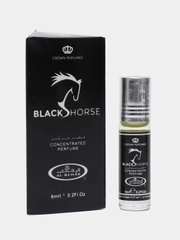 Масляные духи Al Rehab Black Horse (Блэк Хорс), роликовый флакон, 6 мл