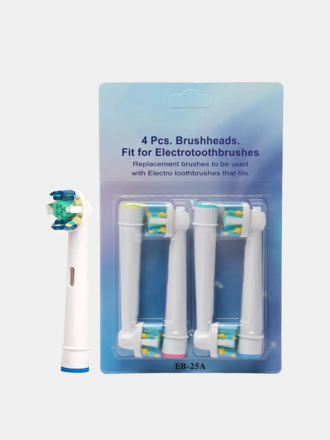 Лазурный насадки сменные для электрической зубной щетки Oral-B, Braun (Орал-Би, Браун)