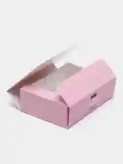 Розовый коробка подарочная для подарков "Для тебя", складная