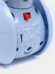 Голубой музыкальный зайчик-неваляшка, подарок к 8-му марта Музыкальная игрушка