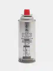 Серебряный газовый баллон, газ всесезонный, для горелок и портативных плит, 220 г