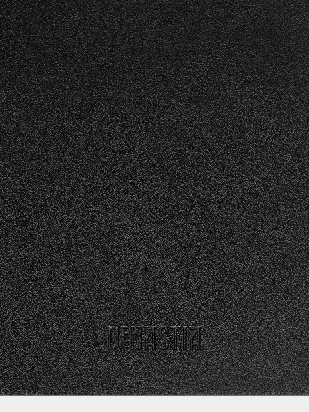 Салфетка сервировочная DeNASTIA "Питон", искусственная кожа, чёрная, 27 х 38 cм