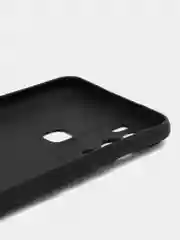 Черный чехол Infinix Hot 12i силиконовый, цветной, матовый