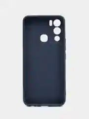 Темно-синий чехол Infinix Hot 12i силиконовый, цветной, матовый