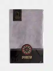Скатерть DeNASTIA 140х200см, жаккард, цвет серый (эффект потёртости)