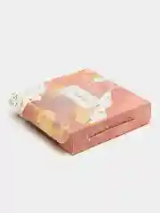 Розовый коробка подарочная картонная 14*14 см