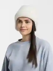 Белый шапка ушанка женская зимняя