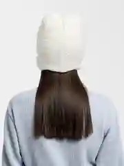 Белый шапка ушанка женская зимняя