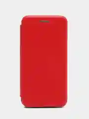 Красный чехол-книжка для Samsung A3 2017, A320, Самсунг А3