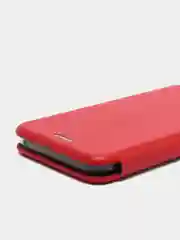 Красный чехол-книжка для Samsung A3 2017, A320, Самсунг А3