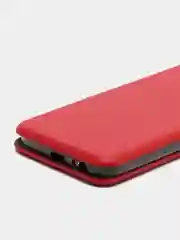 Красный чехол-книжка для Samsung A3 2017, A320, Самсунг А3