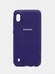 Темно-синий чехол Silicone Case Samsung A12, M12, A11, A10, A3, A02s, A01, A01 Core