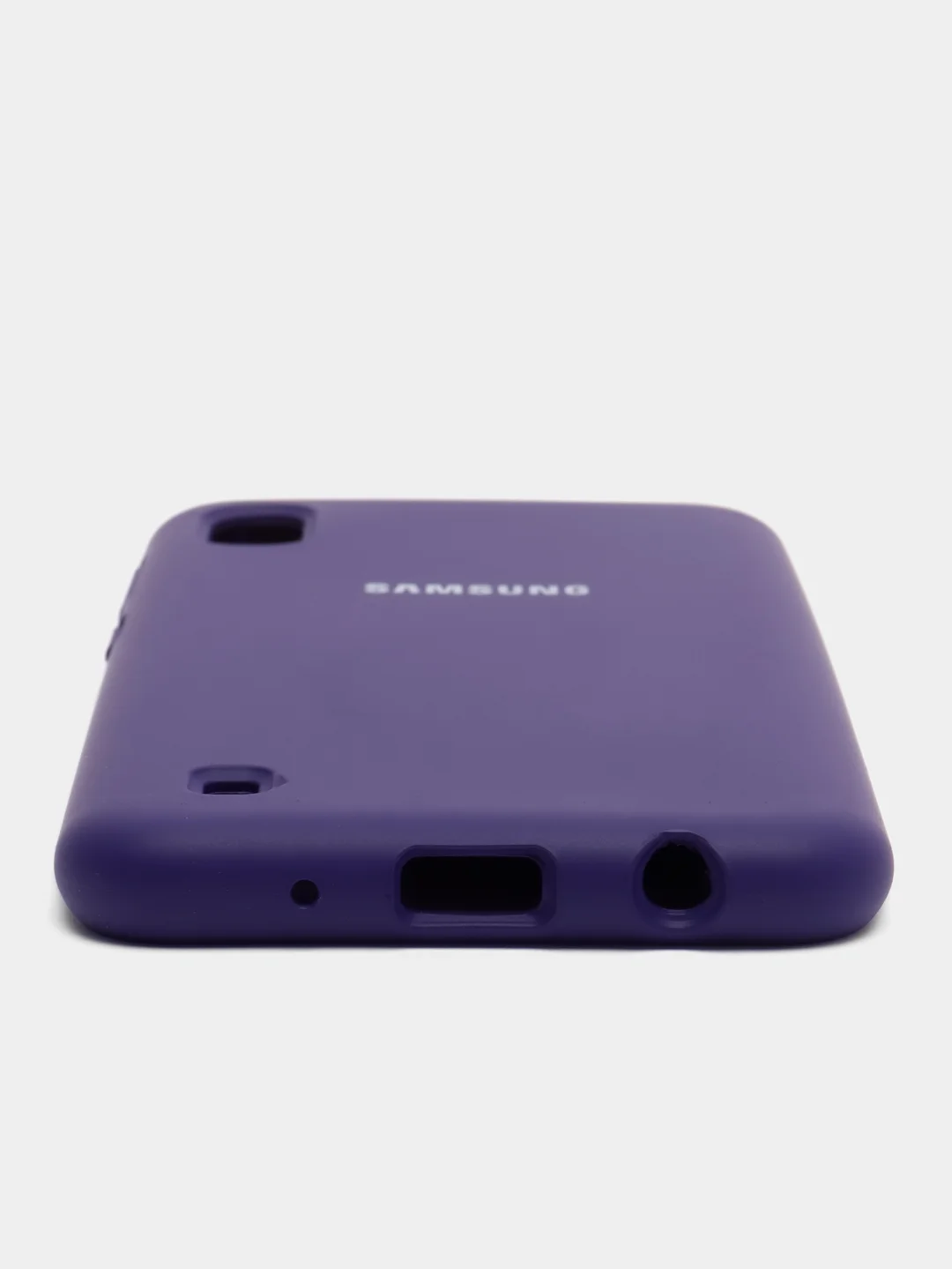 Темно-синий чехол Silicone Case Samsung A12, M12, A11, A10, A3, A02s, A01, A01 Core