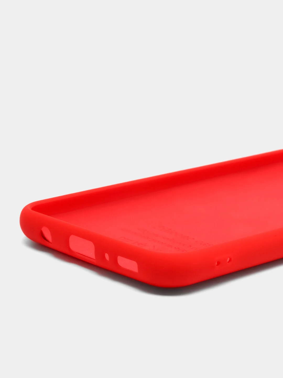 Красный чехол Silicone Case для Samsung M51, M31s, M31, M21, Самсунг