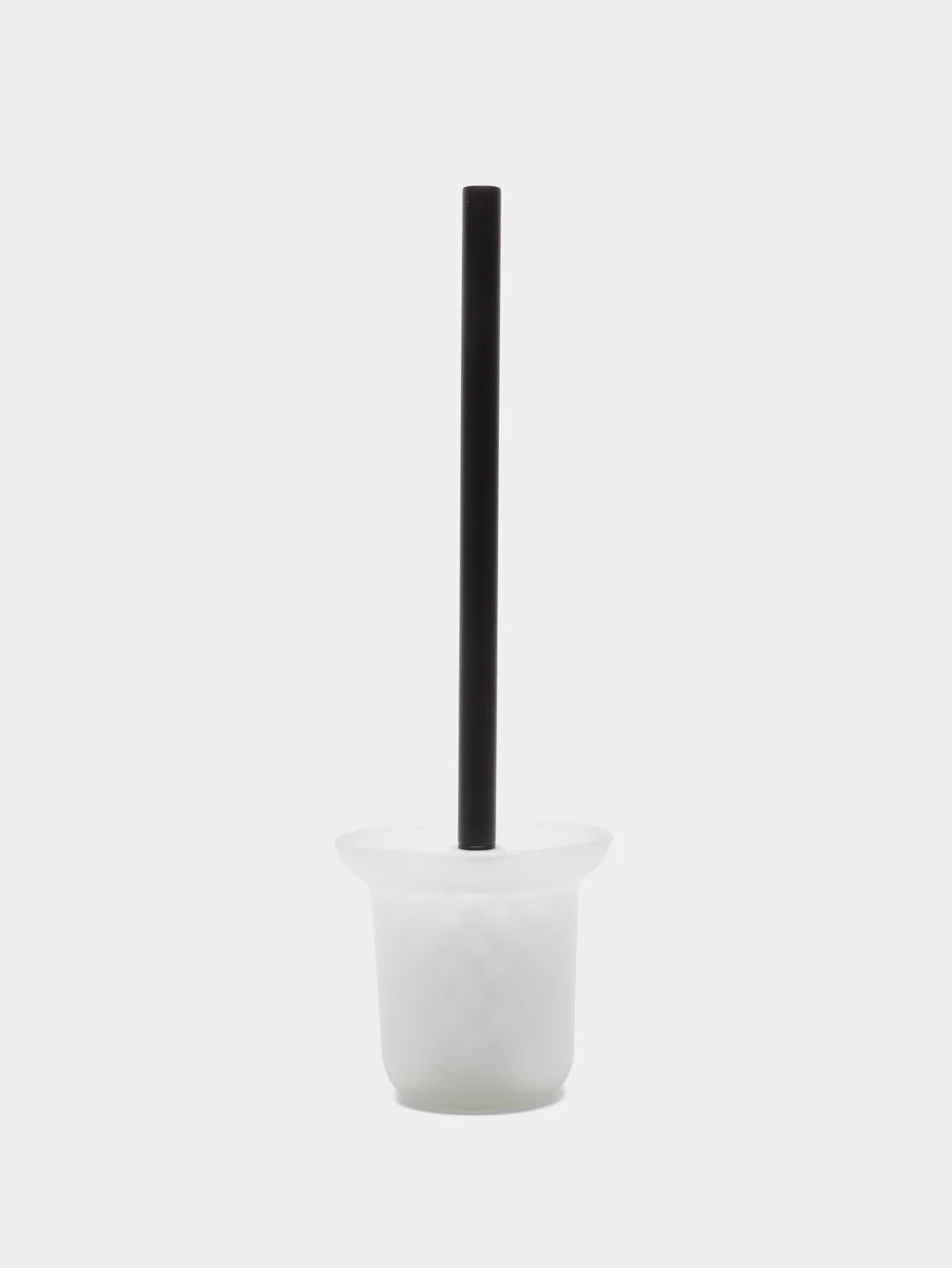 Ершик для туалета FRAP, черный, из нержавеющей стали