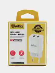 Белый зарядка iNKAX HC-02, micro-USB / Lightning / Type-C, для iPhone и Android