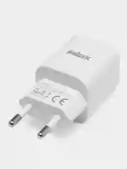 Белый зарядка iNKAX HC-02, micro-USB / Lightning / Type-C, для iPhone и Android