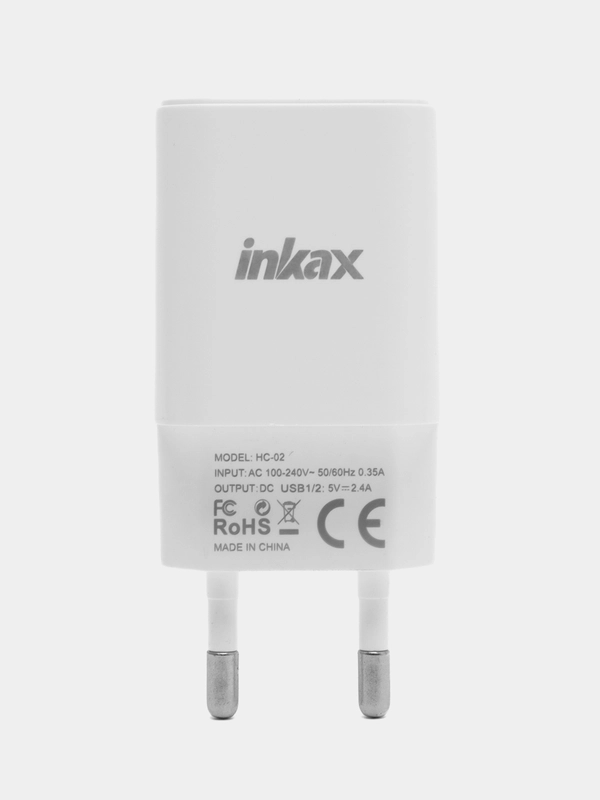 Зарядка iNKAX HC-02, micro-USB / Lightning / Type-C, для iPhone и Android