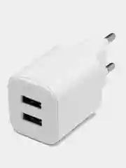 Белый зарядка iNKAX HC-02, micro-USB / Lightning / Type-C, для iPhone и Android