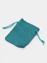 Тёмно-бирюзовый мешочек подарочный, разные цвета