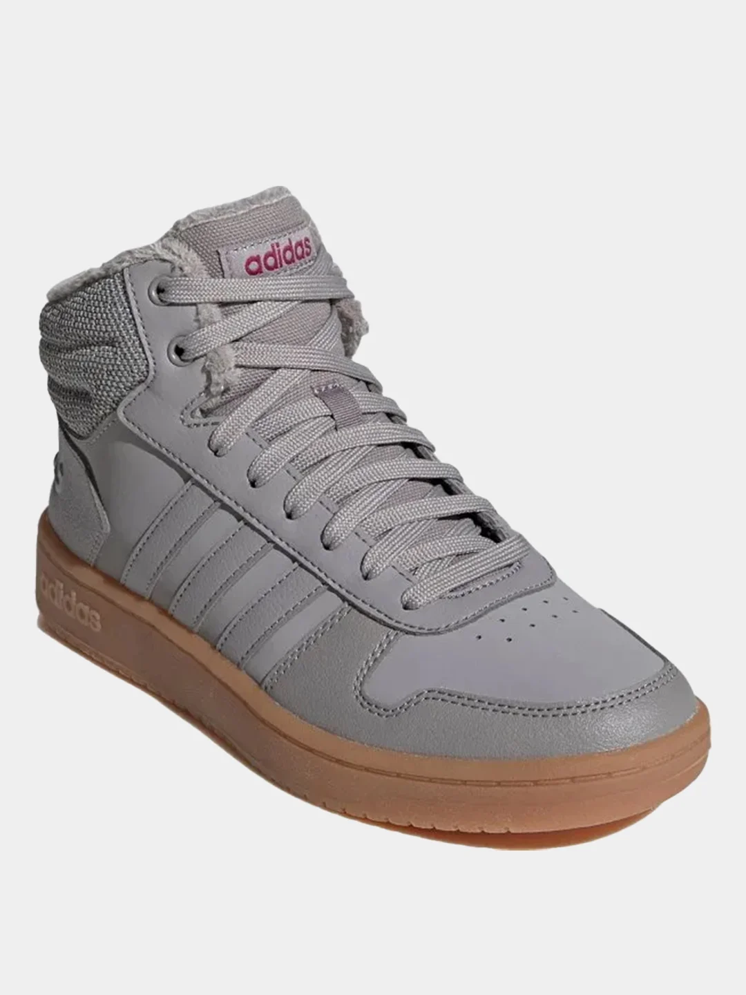 Кеды зимние женские, размеры 36-40, Adidas HOOPS 2.0 MID