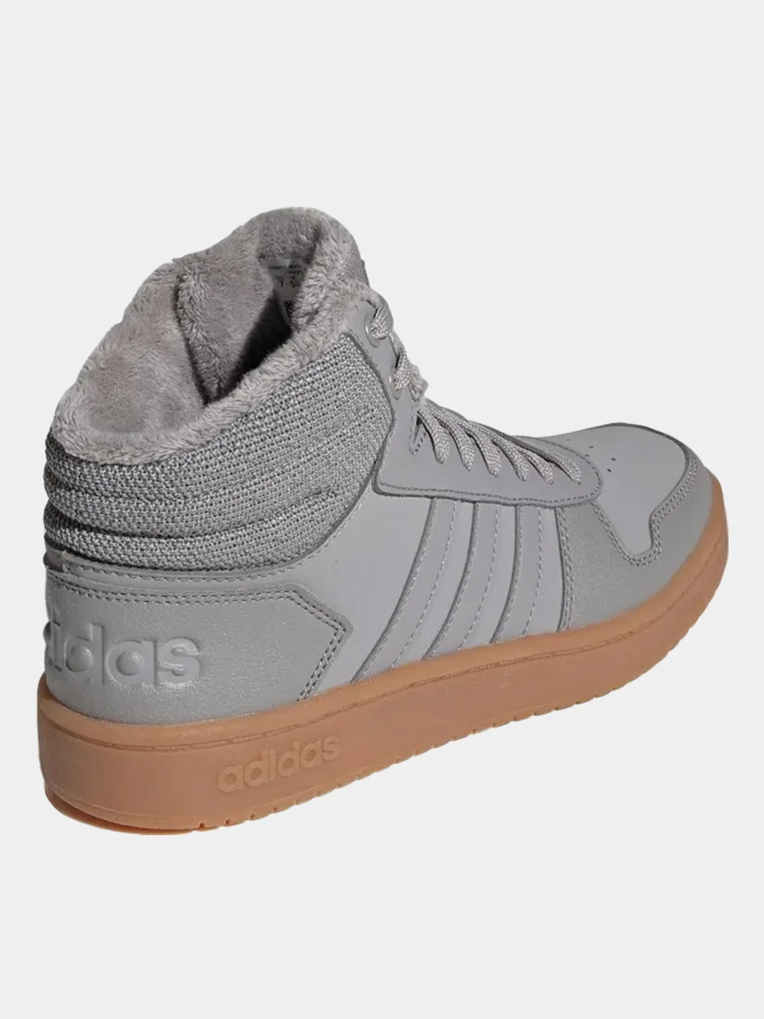 Кеды зимние женские, размеры 36-40, Adidas HOOPS 2.0 MID