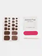Конфетный лаковые полоски для педикюра топ лак лаковые наклейки для ногтей слайдер для маникюра
