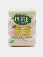 Бежевый мыло туалетное Pure, 4 х 85 г