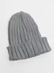 Серый шапка женская, вязаная, унисекс, детская