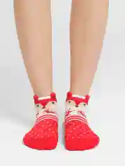 Белый носки новогодние