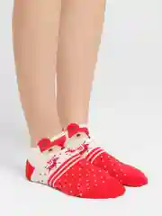 Белый носки новогодние
