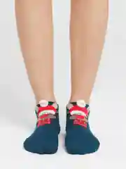 Зеленый носки новогодние