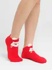 Вишнёвый носки новогодние