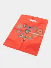 Коралловый пакет подарочный