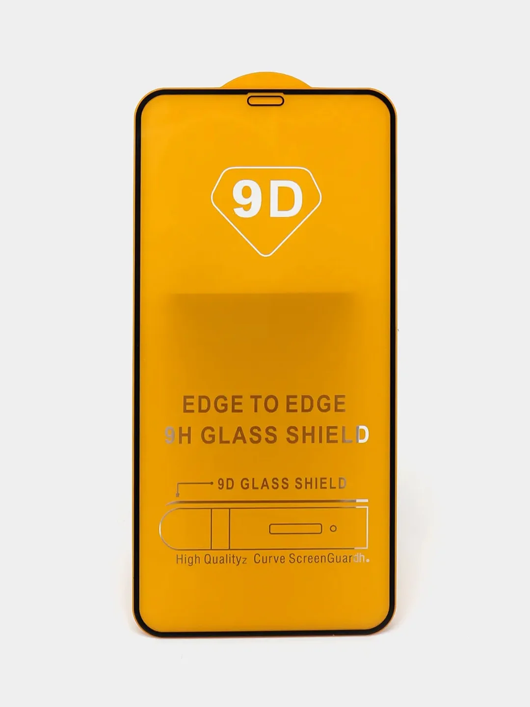 Черный защитное стекло Iphone 10D, 9D, 2D  для XS max, XR, XS/X,7 plus/8 plus ,7/8,6s plus/6 plus, 6/6s