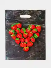 Угольный пакет подарочный