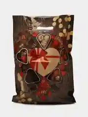 Оливковый пакет подарочный
