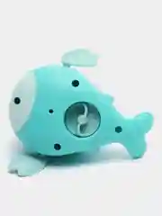 Голубой заводная игрушка для купания, рыбка "Кит"