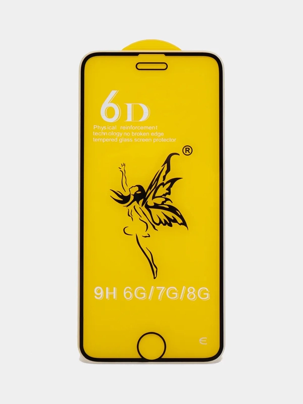 Светящееся защитное стекло для iPhone 7, 8, 7 Plus, 8 Plus, X, Xr, 11, 11 Pro