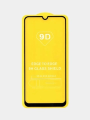 Защитное стекло для Honor 9A, Play 9A, Huawei Y6P, с черной рамкой, 9D