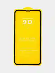 Защитное стекло 9D для iPhone 11 / XR, с черной рамкой