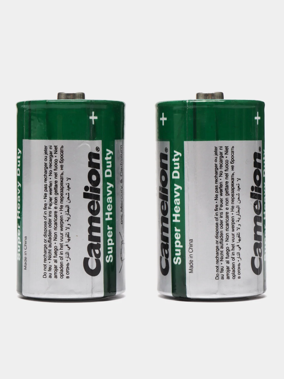 Батарейка Camelion R20 BL-2 (R20P-BP2G 1,5В) упаковка 2 шт